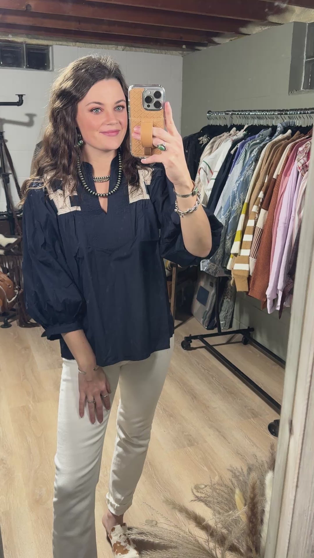The Lovely in Lace Blouse